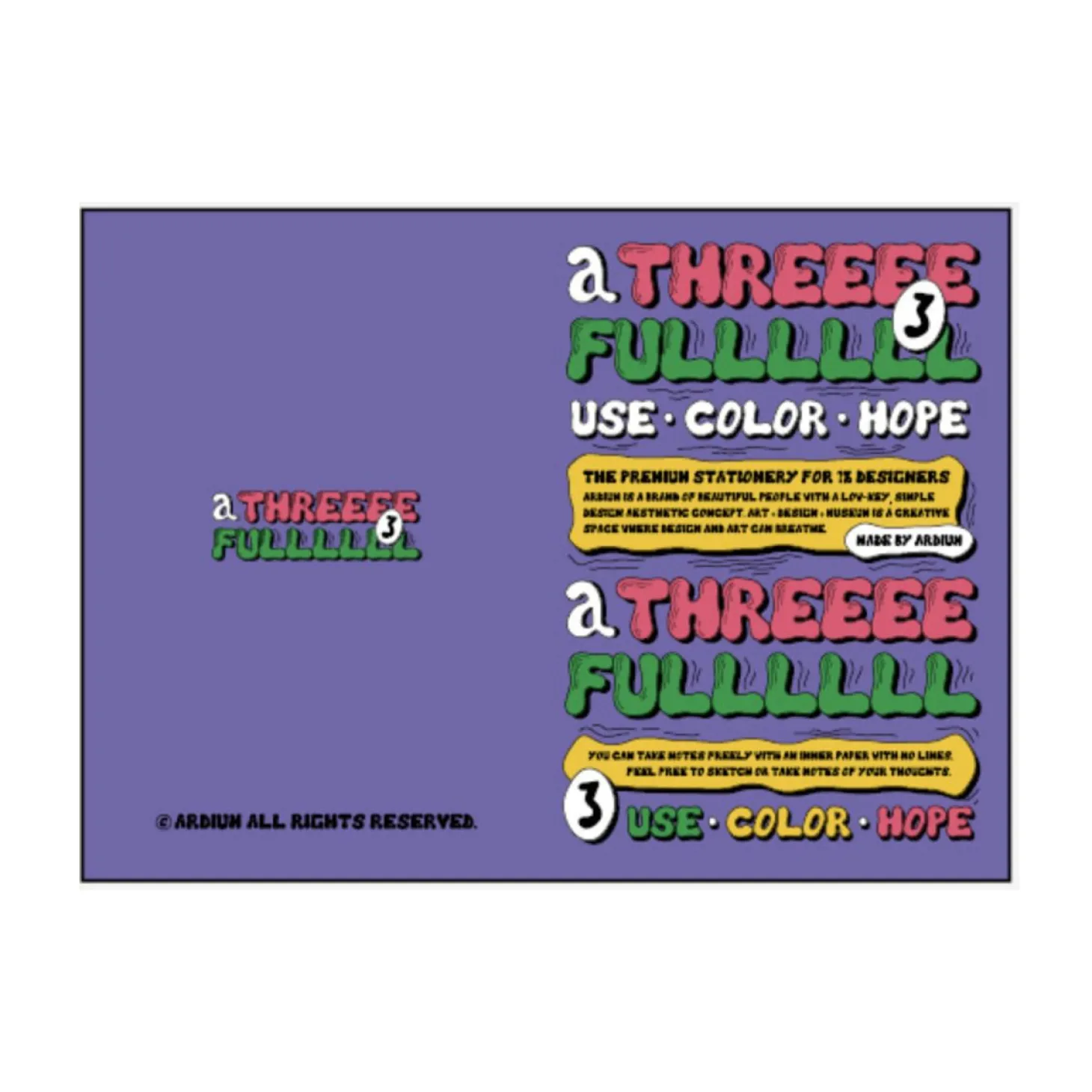 Comic Book Themed Plain Notebook