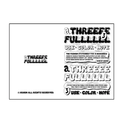 Comic Book Themed Plain Notebook