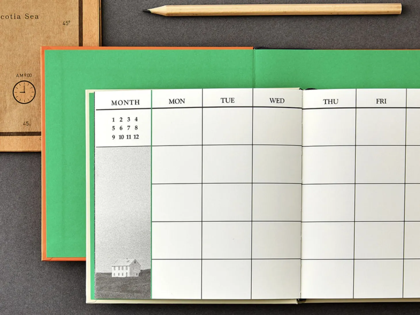 Comma To Do List Monthly Planner