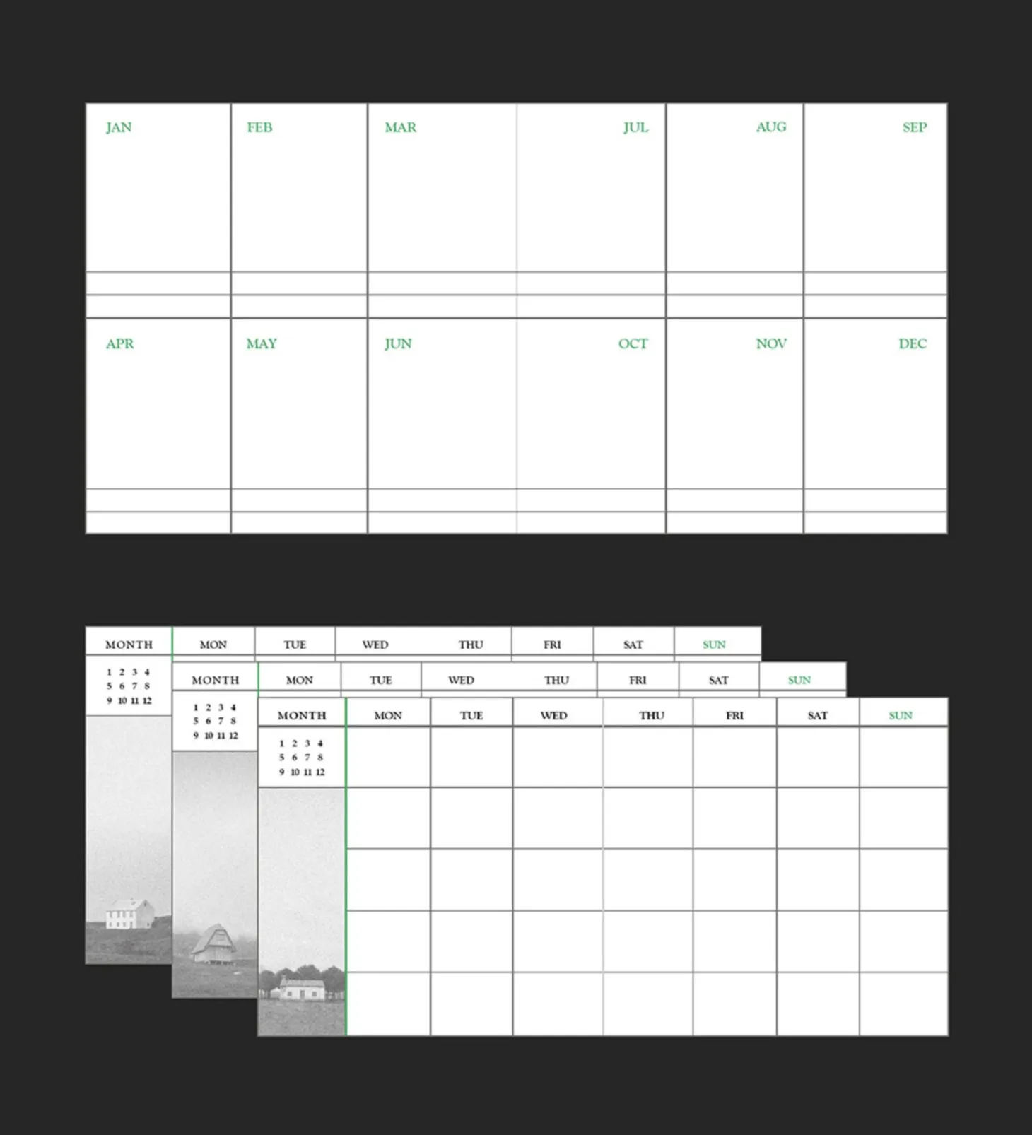 Comma To Do List Monthly Planner