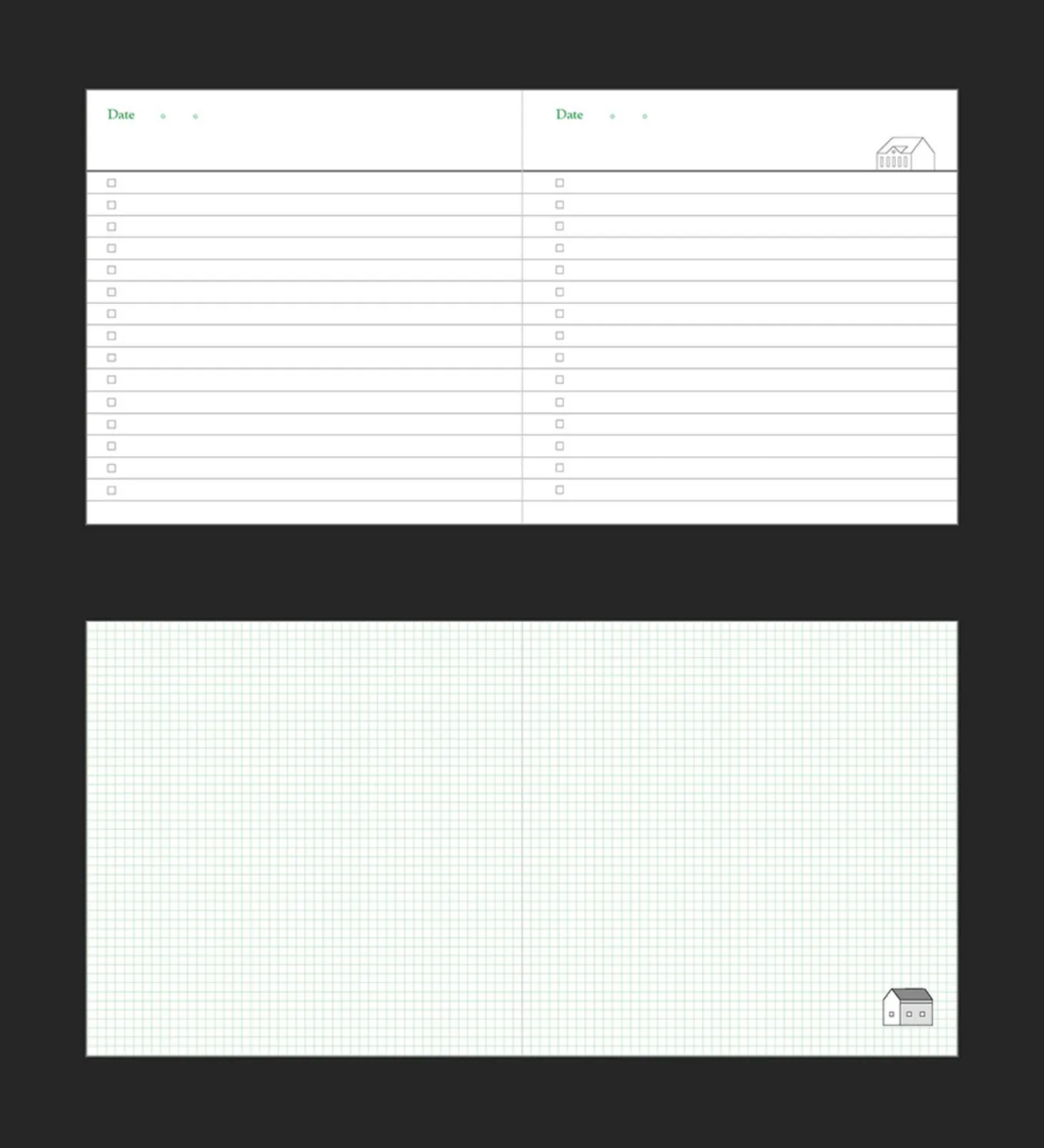 Comma To Do List Monthly Planner
