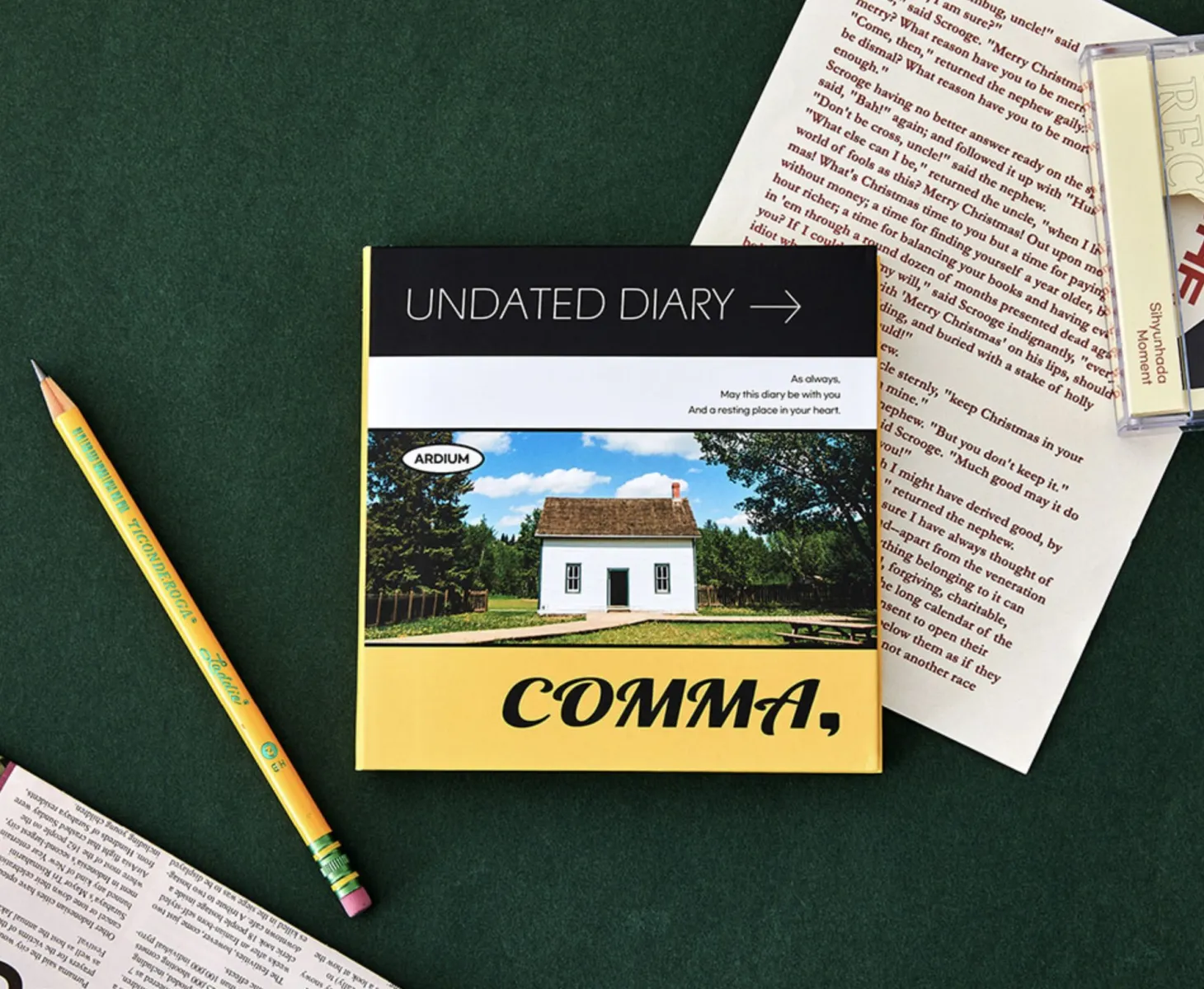 Comma To Do List Monthly Planner