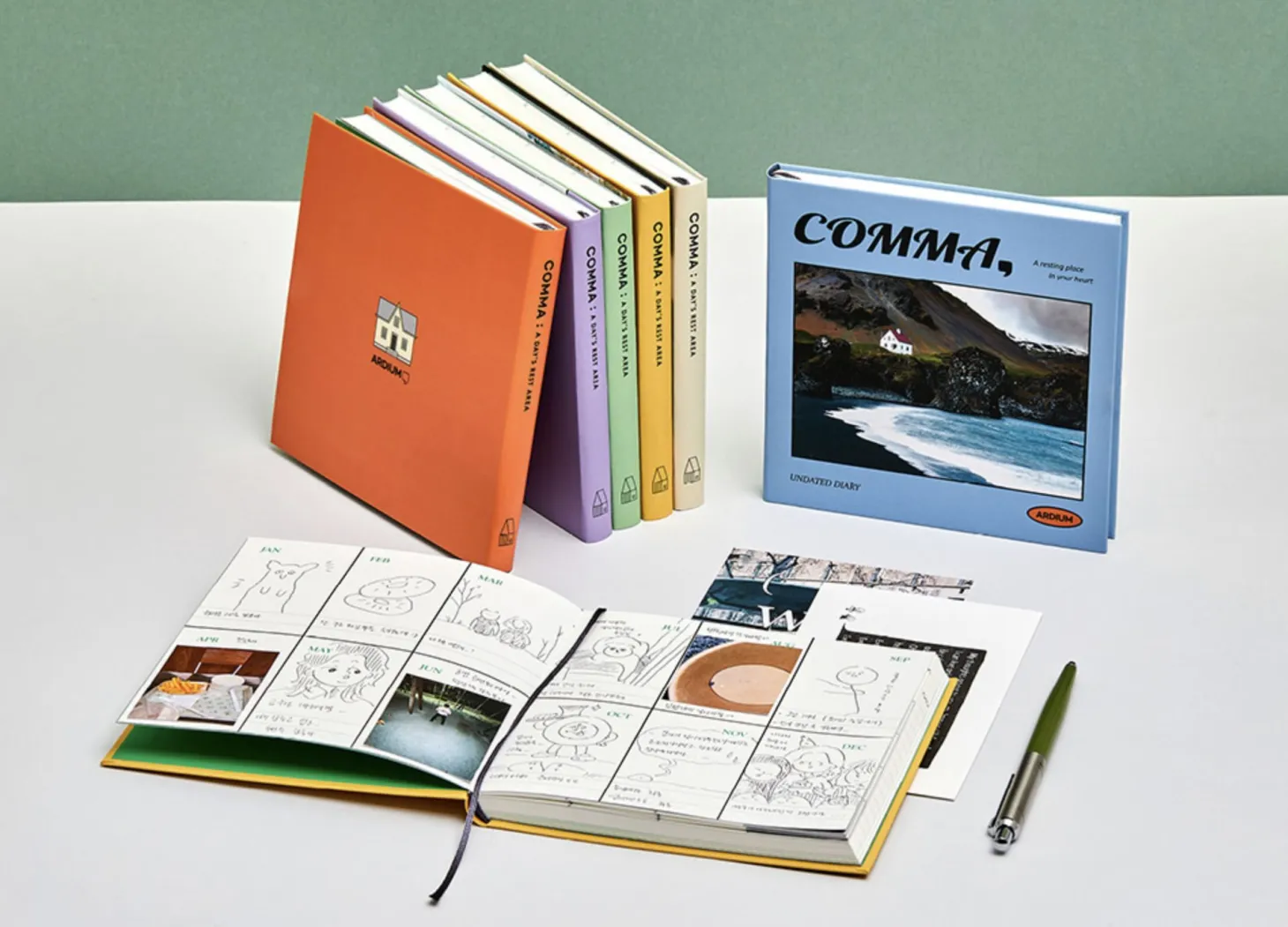 Comma To Do List Monthly Planner