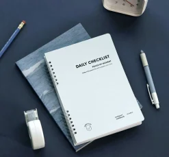 Compact A5 Hardcover Checklist Notebook