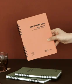 Compact A5 Hardcover Daily Work Log