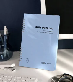 Compact A5 Hardcover Daily Work Log
