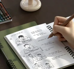 Compact A5 Hardcover Idea Notebook