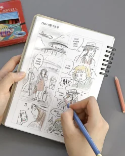 Compact A5 Hardcover Idea Notebook
