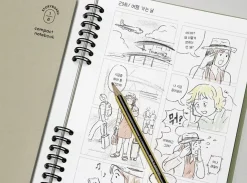 Compact A5 Hardcover Idea Notebook
