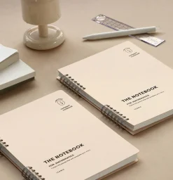 Compact A5 Hardcover Math Notebook