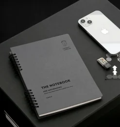 Compact A5 Hardcover Math Notebook