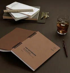 Compact A5 Hardcover Math Notebook