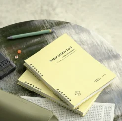 Compact A5 Hardcover Study Log