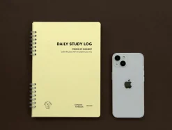Compact A5 Hardcover Study Log