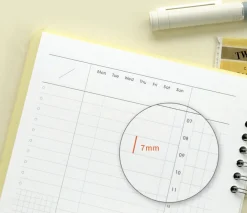 Compact A5 Hardcover Study Log