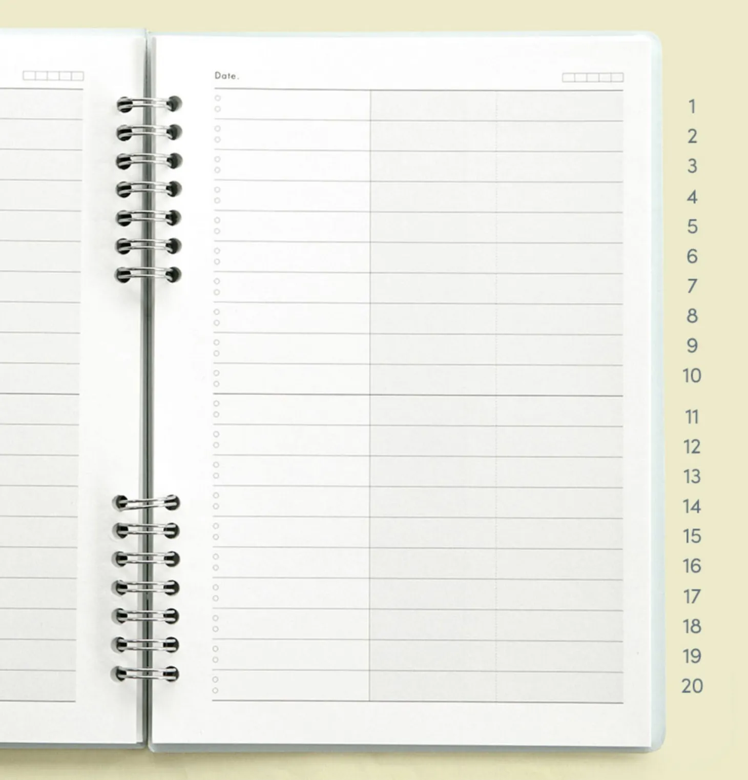 Compact A5 Hardcover Word Notebook