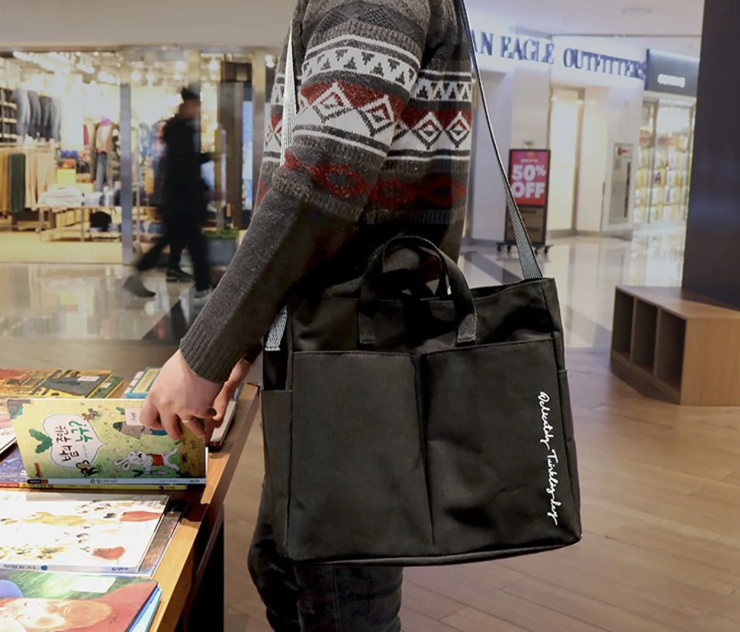 Conitale Pocket Shoulder Bag