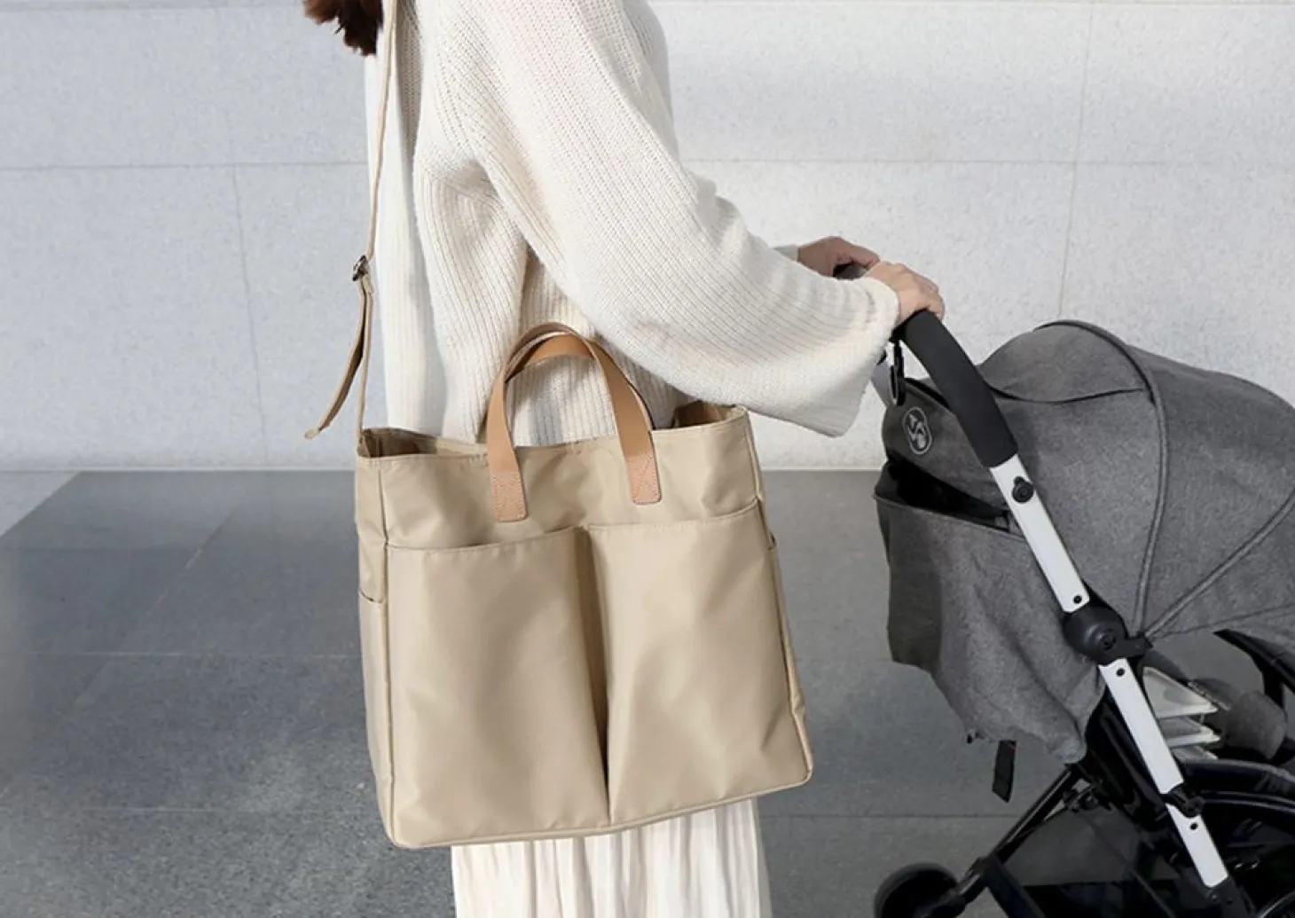 Conitale Pocket Shoulder Bag