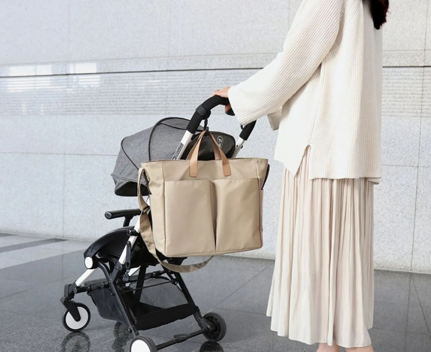 Conitale Pocket Shoulder Bag
