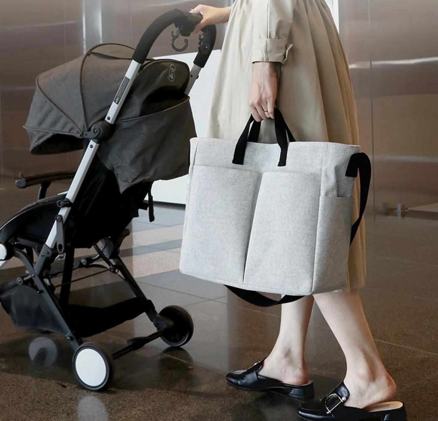 Conitale Pocket Shoulder Bag