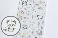 Cooking Panda Deco Sticker