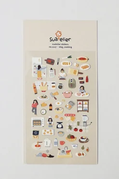 Cooking Vlog Deco Sticker
