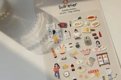 Cooking Vlog Deco Sticker