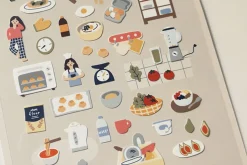 Cooking Vlog Deco Sticker