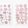 Cosmos Pressed Flower Sticker