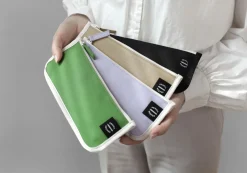 Cotton Pencil Keeper Pouch