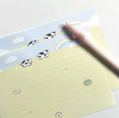 Cow & Frog Letter Set