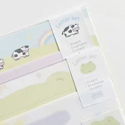 Cow & Frog Letter Set