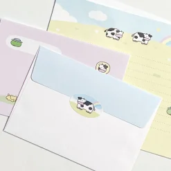Cow & Frog Letter Set