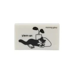 Cozy Black Cat Eraser