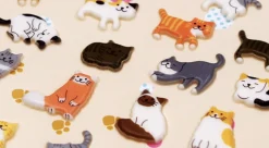 Cozy Cat Puffy Sticker