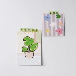 Cozy Home Houseplant Postcard