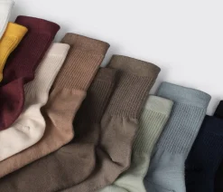 Cozy Ribbed Crew Women Socks