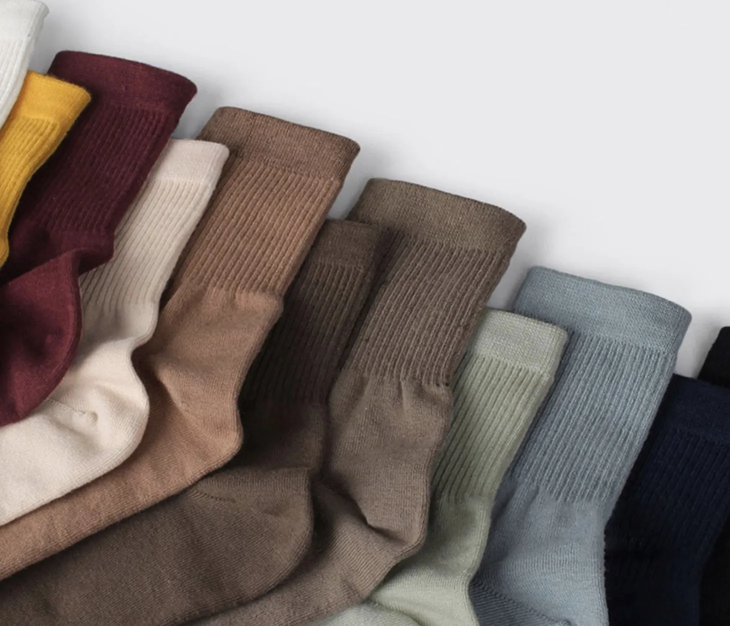Cozy Ribbed Crew Women Socks