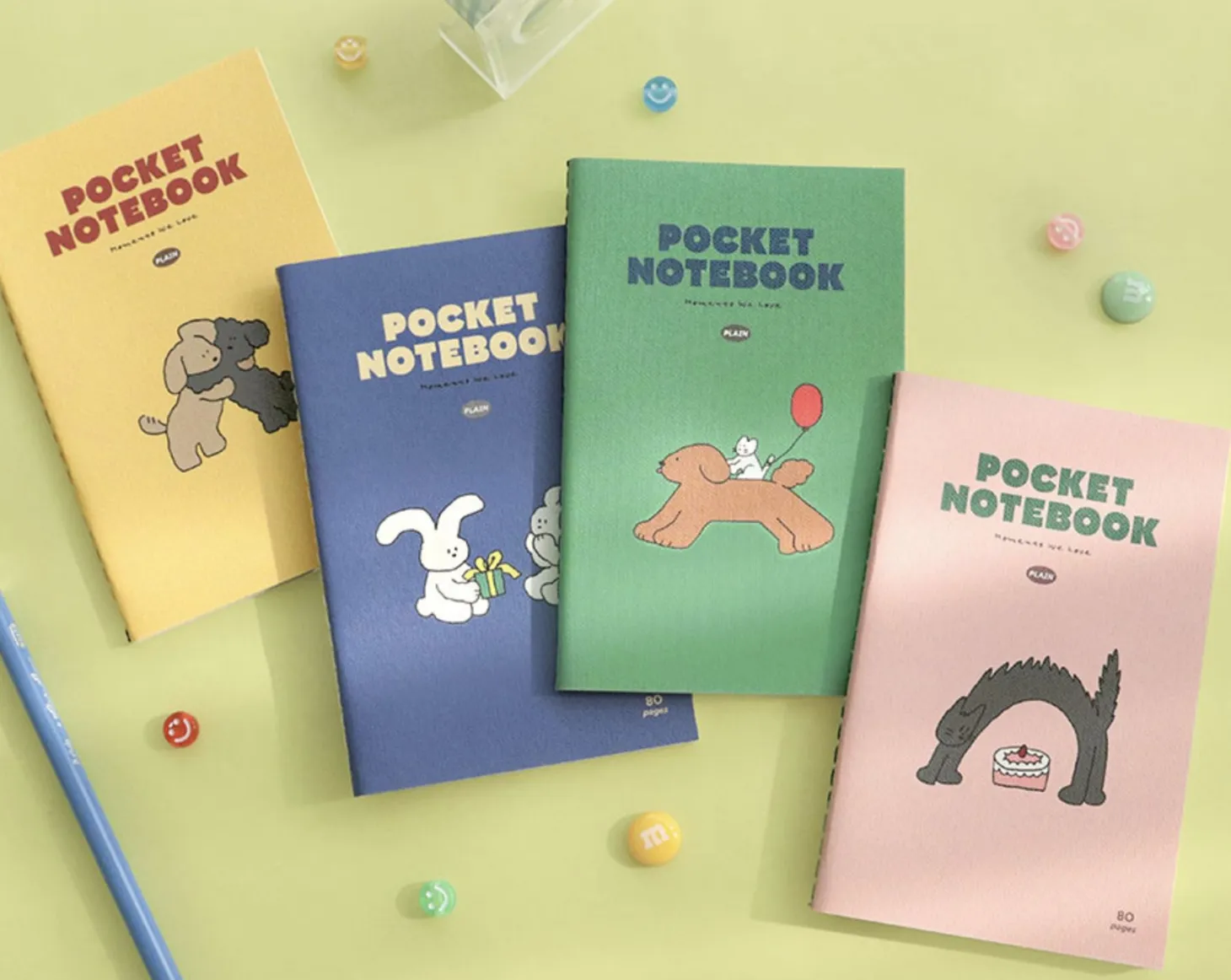 Cuddly Pocket Plain Notebook