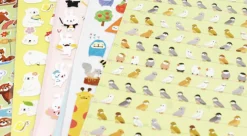 Curious Bird Paper Deco Sticker