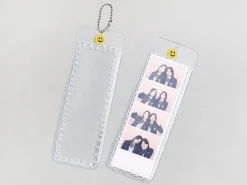 4 Cut Slim Photo Holder Key Chain