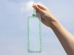4 Cut Slim Photo Holder Key Chain