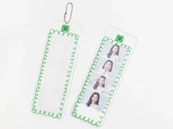 4 Cut Slim Photo Holder Key Chain