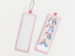 4 Cut Slim Photo Holder Key Chain