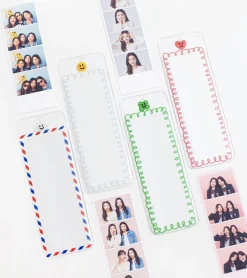 4 Cut Slim Photo Holder Key Chain