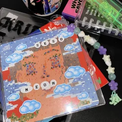 Cyber Love Twinkle Deco Sticker