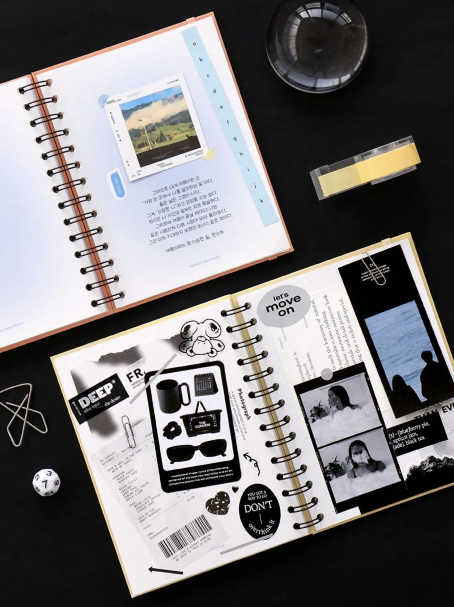 Daily Archive Spiral Notebook