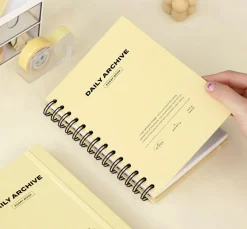 Daily Archive Spiral Notebook