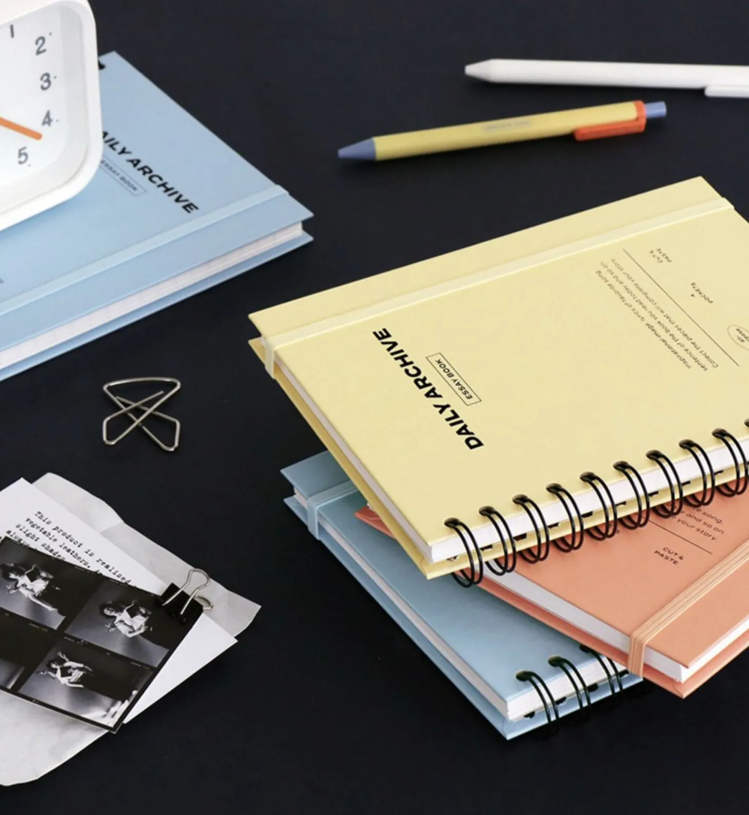 Daily Archive Spiral Notebook