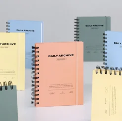 Daily Archive Spiral Notebook
